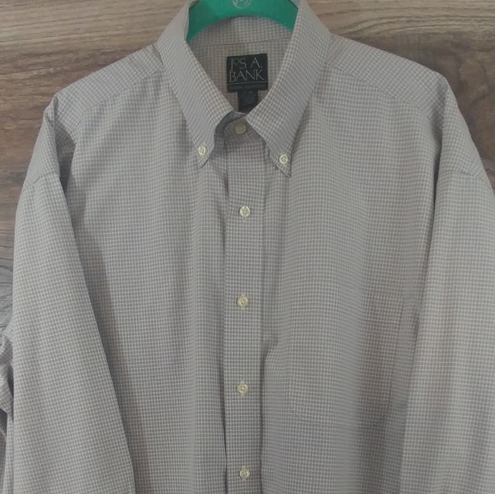 Jos A Banks Men's 17x33 Long Sleeve Shirt